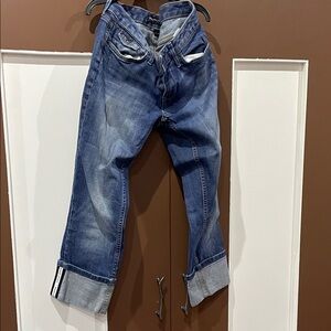 Banana Republic Dark Blue Cropped Jeans